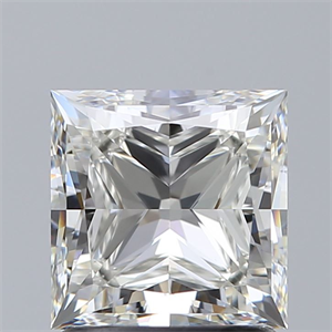 Foto Diamante Natural 1.70 quilates, Princesa , Color J, claridad VVS2 y certificado GIA de