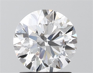 Picture of Lab Grown Diamond 1.42 Carats, Round with Ideal Cut, D Color, VS1 Clarity and Certified by IGI