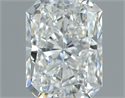 Natural Diamond 0.35 Carats, Radiant with  Cut, F Color, VVS1 Clarity and Certified by GIA