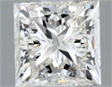 Natural Diamond 1.00 Carats, Princess with  Cut, I Color, VS2 Clarity and Certified by GIA