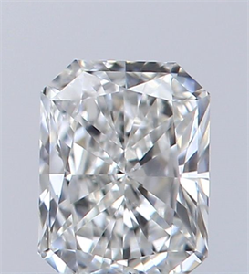 Foto Diamante Natural 0.30 quilates, Radiante , Color G, claridad VS2 y certificado GIA de