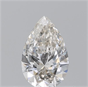 Diamante Natural 0.50 quilates, De pera , Color H, claridad VS2 y certificado GIA