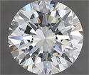 Diamante Natural 1.90 quilates, Redondo , Color G, claridad VVS1 y certificado IGI