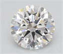 Lab Grown Diamond 1.25 Carats, Round with Ideal Cut, D Color, FL Clarity and Certified by IGI
