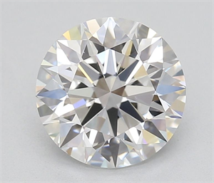 Picture of Lab Grown Diamond 1.25 Carats, Round with Ideal Cut, D Color, FL Clarity and Certified by IGI