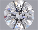 Del inventario de diamantes de laboratorio, 1.01 quilates, Redondo , Color D, claridad VVS2 y certificado IGI