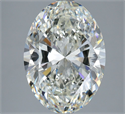 Diamante Natural 3.01 quilates, Ovalado , Color I, claridad VS2 y certificado GIA