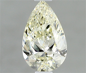 Picture of Natural Diamond 0.50 Carats, Pear with  Cut, K Color, VVS1 Clarity and Certified by IGI