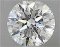 Diamante Natural 0.57 quilates, Redondo , Color G, claridad VVS1 y certificado GIA