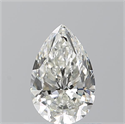 Natural Diamond 0.70 Carats, Pear with  Cut, I Color, VVS2 Clarity and Certified by GIA