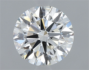 Foto Diamante Natural 0.71 quilates, Redondo , Color F, claridad VS2 y certificado GIA de