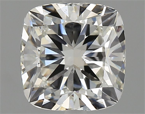 Foto Diamante Natural 2.11 quilates, Del cojín , Color H, claridad SI1 y certificado GIA de