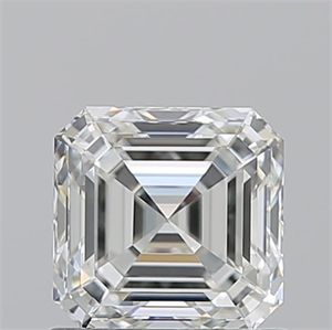 Picture of Natural Diamond 1.05 Carats, Asscher with  Cut, H Color, VVS1 Clarity and Certified by GIA
