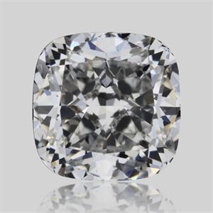 Foto Diamante Natural 0.53 quilates, Del cojín , Color D, claridad VS2 y certificado GIA de