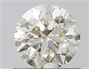 Natural Diamond 0.70 Carats, Round with Very Good Cut, J Color, VS2 Clarity and Certified by IGI