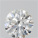 Diamante Natural 0.70 quilates, Redondo , Color F, claridad IF y certificado GIA