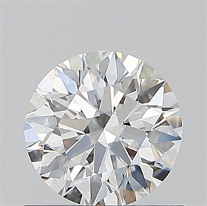 Picture of Natural Diamond 0.70 Carats, Round with Excellent Cut, F Color, IF Clarity and Certified by GIA