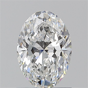 Picture of Natural Diamond 1.03 Carats, Oval with  Cut, E Color, VS2 Clarity and Certified by GIA