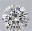 Natural Diamond 1.01 Carats, Round with Excellent Cut, I Color, SI2 Clarity and Certified by GIA