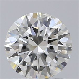 Picture of Natural Diamond 1.01 Carats, Round with Excellent Cut, I Color, SI2 Clarity and Certified by GIA