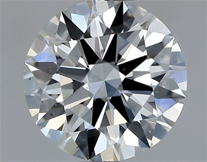 Foto Diamante Natural 0.52 quilates, Redondo , Color G, claridad SI1 y certificado GIA de