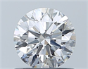 Natural Diamond 0.70 Carats, Round with Excellent Cut, E Color, VS2 Clarity and Certified by GIA