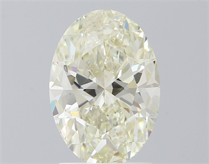 Picture of Natural Diamond 2.00 Carats, Oval with  Cut, L Color, VS2 Clarity and Certified by GIA