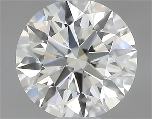 Foto Diamante Natural 0.52 quilates, Redondo , Color J, claridad VVS2 y certificado GIA de