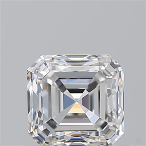 Picture of Natural Diamond 0.70 Carats, Asscher with  Cut, F Color, VVS1 Clarity and Certified by GIA