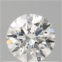 Diamante Natural 0.46 quilates, Redondo , Color H, claridad VS2 y certificado GIA