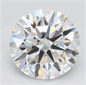 Del inventario de diamantes de laboratorio, 2.44 quilates, Redondo , Color D, claridad VVS1 y certificado IGI