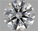 Lab Grown Diamond 1.53 Carats, Round with Ideal Cut, D Color, VVS2 Clarity and Certified by IGI