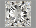 Natural Diamond 3.01 Carats, Princess with  Cut, I Color, VS2 Clarity and Certified by GIA