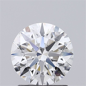 Picture of Lab Grown Diamond 1.58 Carats, Round with Ideal Cut, D Color, VS1 Clarity and Certified by IGI
