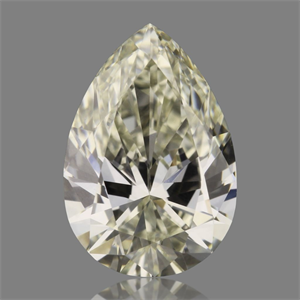 Picture of Natural Diamond 0.90 Carats, Pear with  Cut, L Color, SI1 Clarity and Certified by GIA
