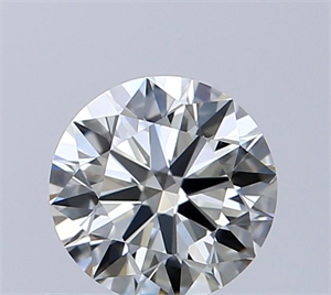 Foto Diamante Natural 0.58 quilates, Redondo , Color K, claridad VVS2 y certificado GIA de