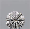 Diamante Natural 0.41 quilates, Redondo , Color F, claridad VVS2 y certificado GIA