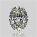 Natural Diamond 1.51 Carats, Oval with  Cut, J Color, SI1 Clarity and Certified by GIA