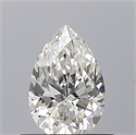 Diamante Natural 0.50 quilates, De pera , Color G, claridad VS1 y certificado GIA