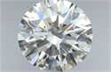 Diamante Natural 1.69 quilates, Redondo , Color M, claridad VVS1 y certificado HRD