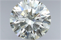 Natural Diamond 1.69 Carats, Round with Excellent Cut, M Color, VVS1 Clarity and Certified by HRD