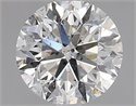 Diamante Natural 1.01 quilates, Redondo , Color H, claridad SI2 y certificado GIA