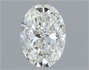 Diamante Natural 0.40 quilates, Ovalado , Color H, claridad VVS2 y certificado GIA