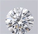 Diamante Natural 0.53 quilates, Redondo , Color F, claridad VVS1 y certificado IGI