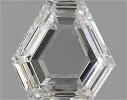 Picture of Natural Diamond 1.06 Carats, HEXAGONAL with  Cut, G Color, VS1 Clarity and Certified by GIA
