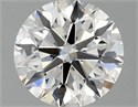 Lab Grown Diamond 1.48 Carats, Round with Excellent Cut, F Color, VS1 Clarity and Certified by IGI