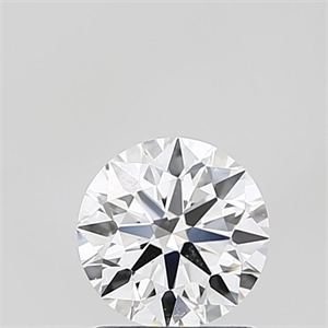 Picture of Lab Grown Diamond 1.04 Carats, Round with Ideal Cut, E Color, VVS2 Clarity and Certified by IGI