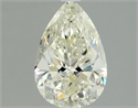 Natural Diamond 1.22 Carats, Pear with  Cut, L Color, SI2 Clarity and Certified by GIA