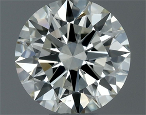 Foto Diamante Natural 0.50 quilates, Redondo , Color L, claridad SI1 y certificado GIA de