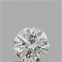 Diamante Natural 0.60 quilates, Redondo , Color E, claridad VVS1 y certificado GIA
